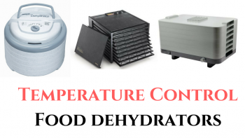 temperature control food dehydrators