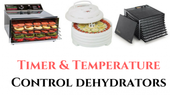 timer temperature control food dehydrators