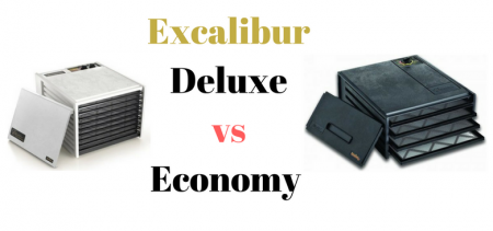 excalibur deluxe vs economy dehydrator