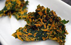 Recipe 5: Cheesy Kale Chips with Red Bell Pepper