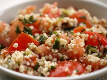 Recipe 44: Couscous with TVP and Tomato