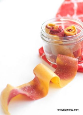 Recipe 51: Peach Raspberry Fruit Leather
