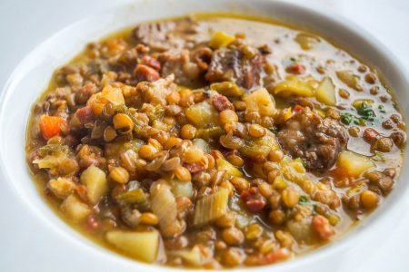 Recipe 9: Coconut-Curry Lentil Stew with Quinoa