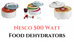 nesco 500-watt food dehydrator
