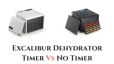 Excalibur Dehydrator Timer Vs No Timer