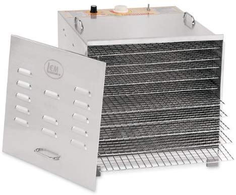 LEM Products 778A Stainless Steel 10 Tray Dehydrator Manual